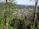 Blick aus dem Wohnungsfenster auf Stahringen